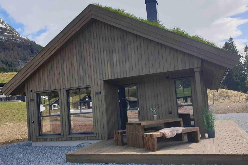 Hytte I Stryn Med Elbil Lader Exterior foto