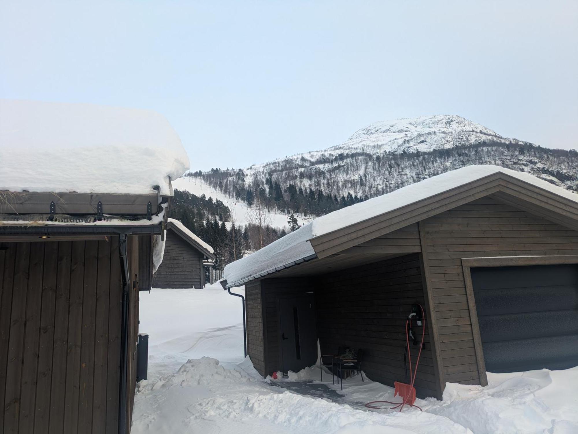Hytte I Stryn Med Elbil Lader Exterior foto