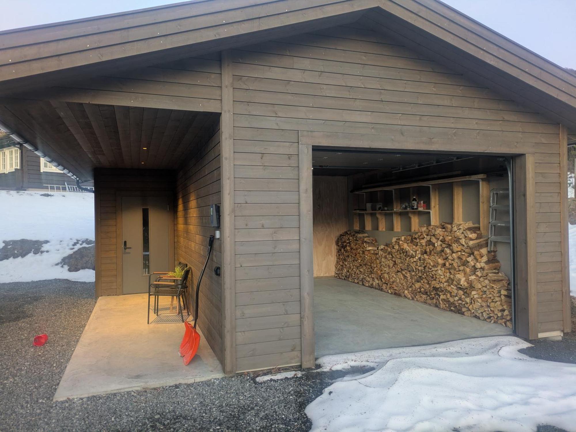 Hytte I Stryn Med Elbil Lader Exterior foto
